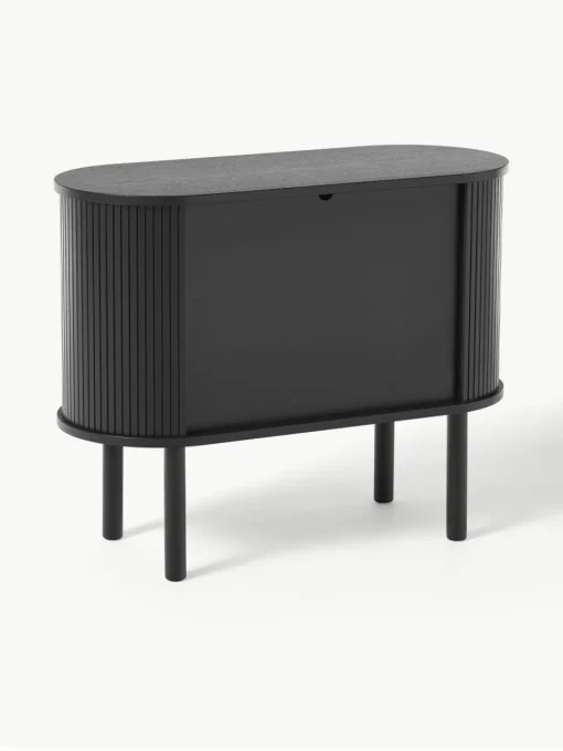 Kleine dressoir Calary met geribde voorzijde