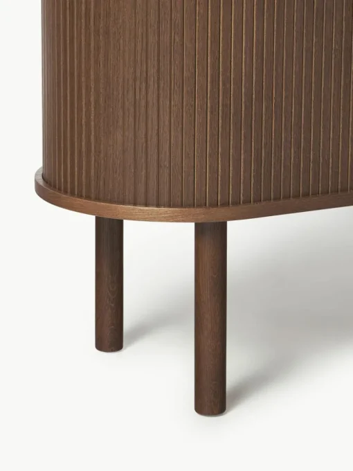 Kleine dressoir Calary met geribde voorzijde