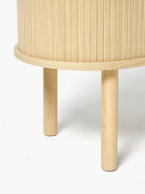 Kleine dressoir Calary met geribde voorzijde