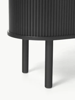 Kleine dressoir Calary met geribde voorzijde