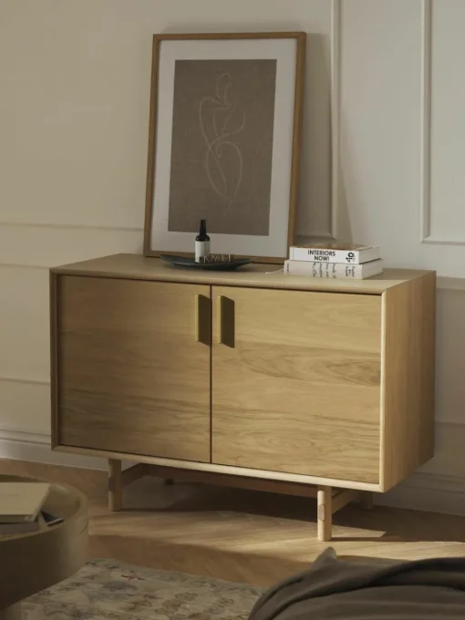 Kleine dressoir Diana van eikenhout