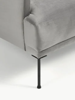 Kleine fluwelen hoekbank Fluente