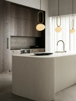 Kleine glazen bollen hanglamp Shapes