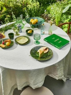 Kleine glazen lepel Emeralds