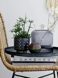 Kleine handgemaakte plantenpot Dela van keramiek