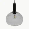 Kleine hanglamp Alton van rookglas