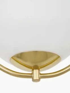Kleine hanglamp Avalon van opaalglas