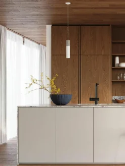 Kleine hanglamp Edo van beton