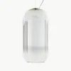 Kleine hanglamp Gople Mini, mondgeblazen