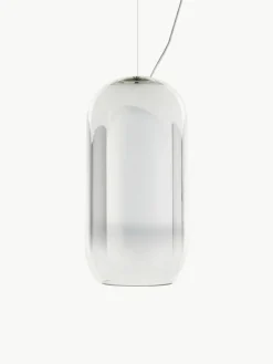 Kleine hanglamp Gople Mini, mondgeblazen