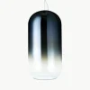 Kleine hanglamp Gople, mondgeblazen