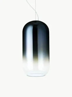 Kleine hanglamp Gople, mondgeblazen