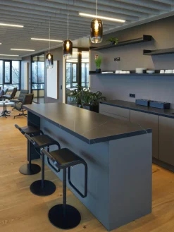 Kleine hanglamp Gople, mondgeblazen