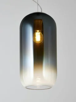 Kleine hanglamp Gople, mondgeblazen
