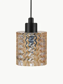 Kleine hanglamp Hollywood van glas