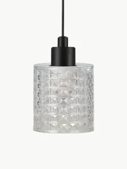 Kleine hanglamp Hollywood van glas