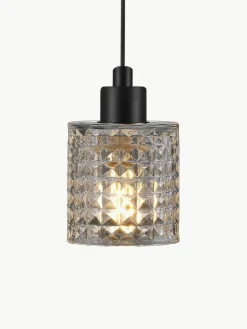 Kleine hanglamp Hollywood van glas