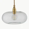 Kleine hanglamp Horizon, mondgeblazen