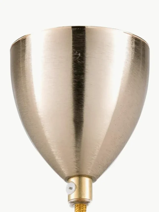 Kleine hanglamp Horizon, mondgeblazen