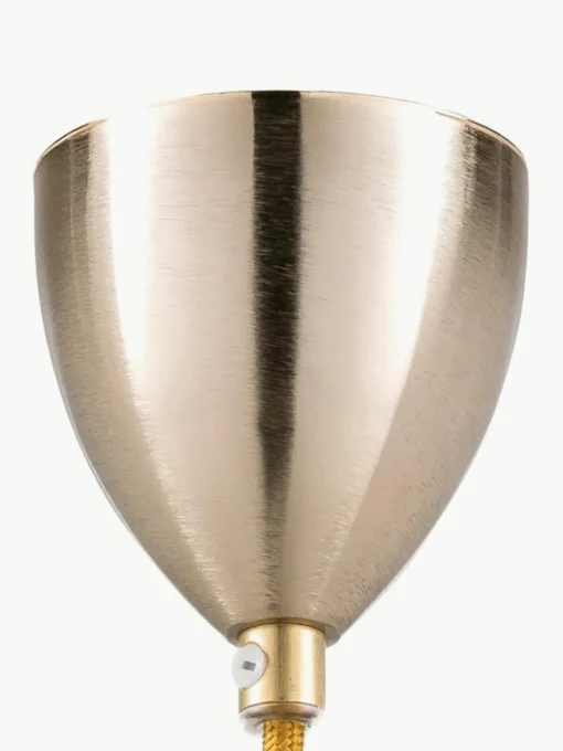 Kleine hanglamp Horizon, mondgeblazen