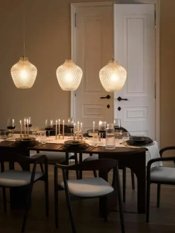 Kleine hanglamp Lee van glas
