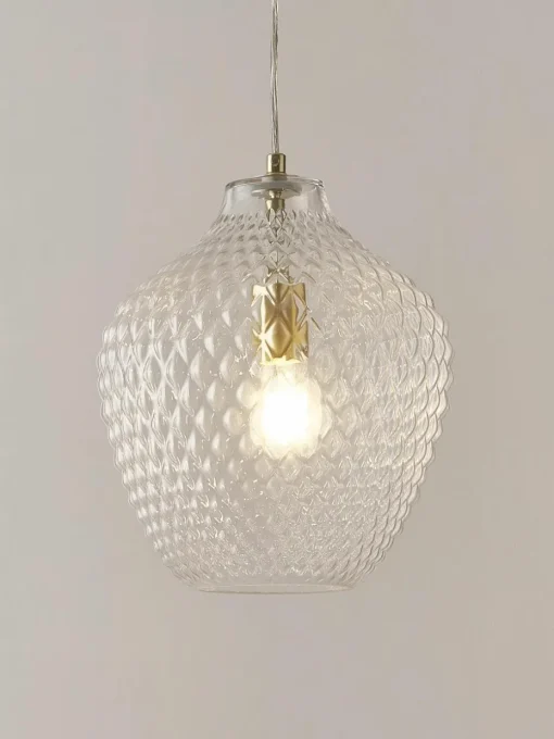 Kleine hanglamp Lee van glas