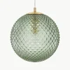 Kleine hanglamp Lorna van glas