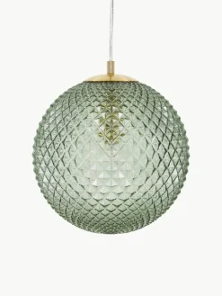 Kleine hanglamp Lorna van glas