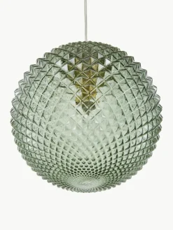 Kleine hanglamp Lorna van glas