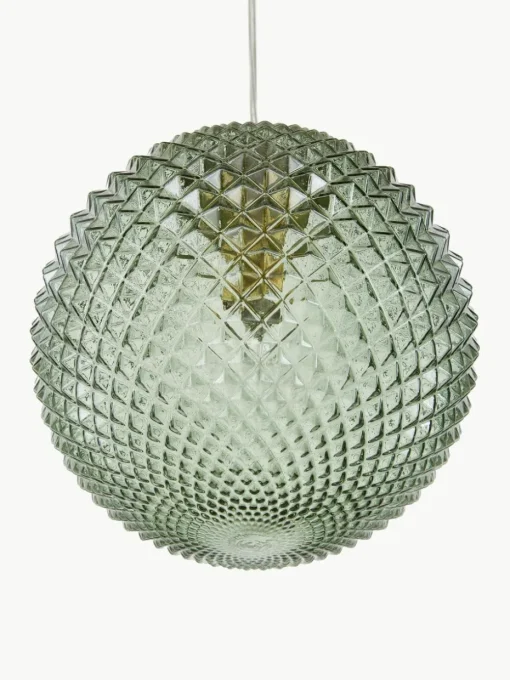 Kleine hanglamp Lorna van glas