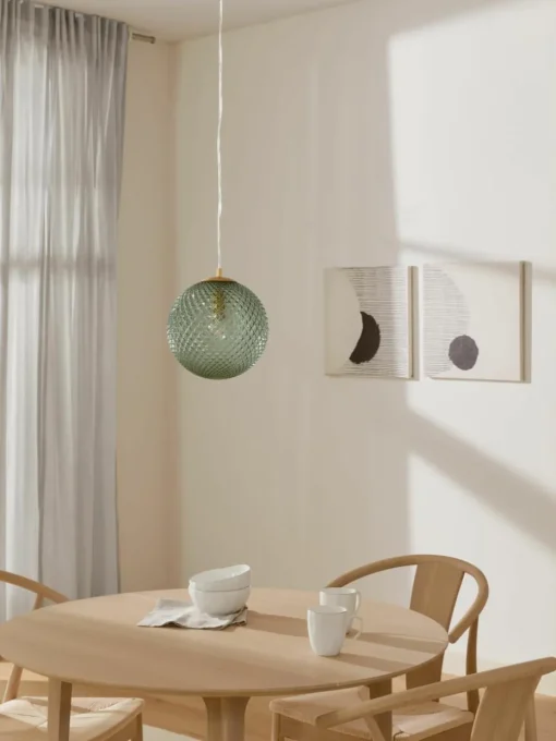 Kleine hanglamp Lorna van glas