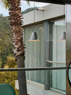 Kleine hanglamp Pantop, design Verner Panton