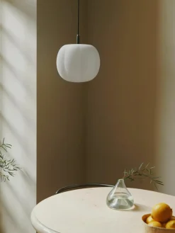 Kleine hanglamp Pepo van glas, in verschillende formaten