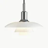 Kleine hanglamp PH 3/2, mondgeblazen