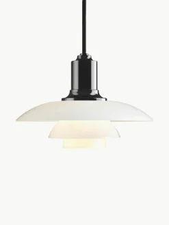 Kleine hanglamp PH 2/1, mondgeblazen