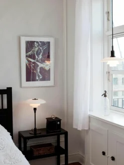 Kleine hanglamp PH 3/2, mondgeblazen