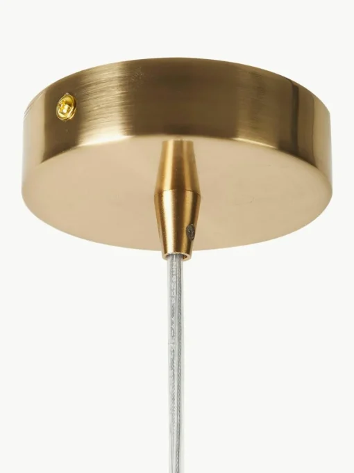 Kleine hanglamp Vario van gesatineerd glas
