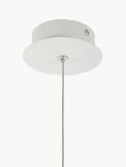 Kleine hanglamp Zero van glas en beton