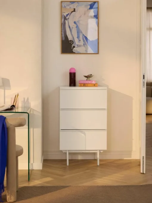 Kleine houten ladekast Elona