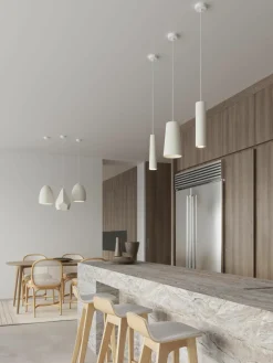 Kleine keramische hanglamp Armica