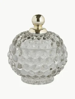 Kleine kerstbal opbergpot Myan