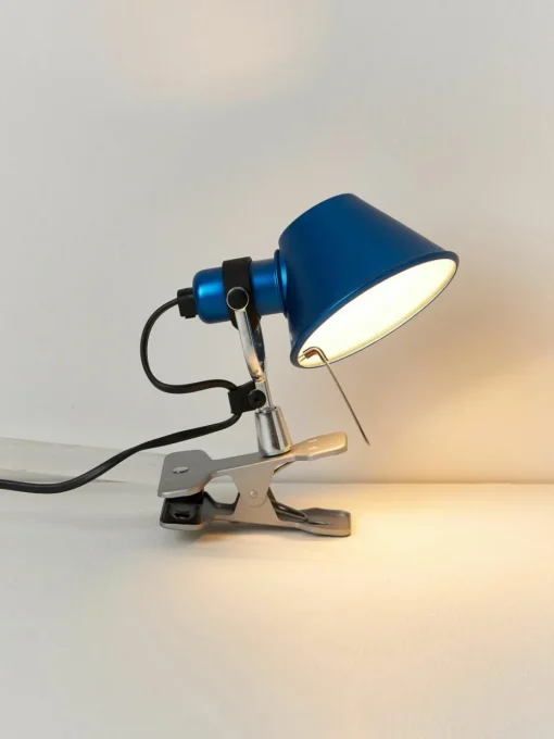 Kleine klem bureaulamp Tolomeo Micro Pinza