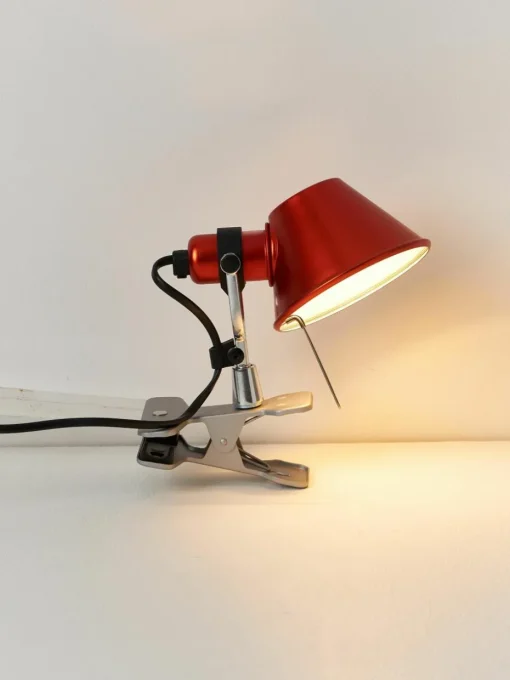 Kleine klem bureaulamp Tolomeo Micro Pinza
