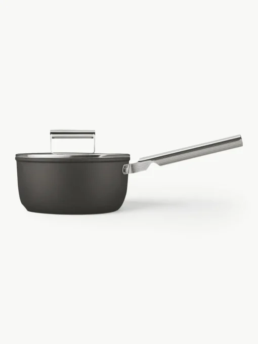 Kleine kookpot 50's Style met deksel en antiaanbaklaag