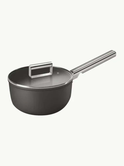 Kleine kookpot 50's Style met deksel en antiaanbaklaag
