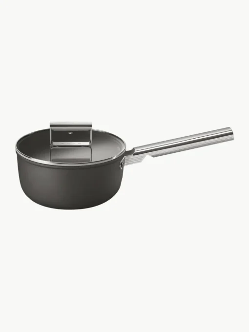 Kleine kookpot 50's Style met deksel en antiaanbaklaag