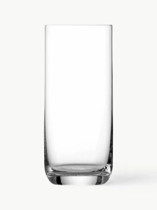 Kleine kristallen glazen Classic, 6 stuks
