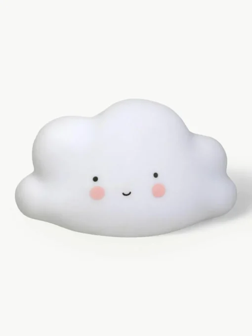 Kleine LED lichtobject Cloud met tijdschakelaar