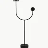 Kleine LED vloerlamp Grasil van marmer