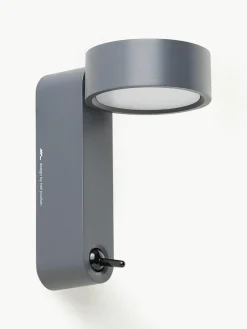 Kleine LED wandlamp Toggle met verstelbare lampenkap